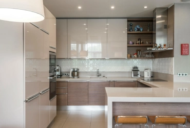 reforma integral de cocina con nueva distribucion